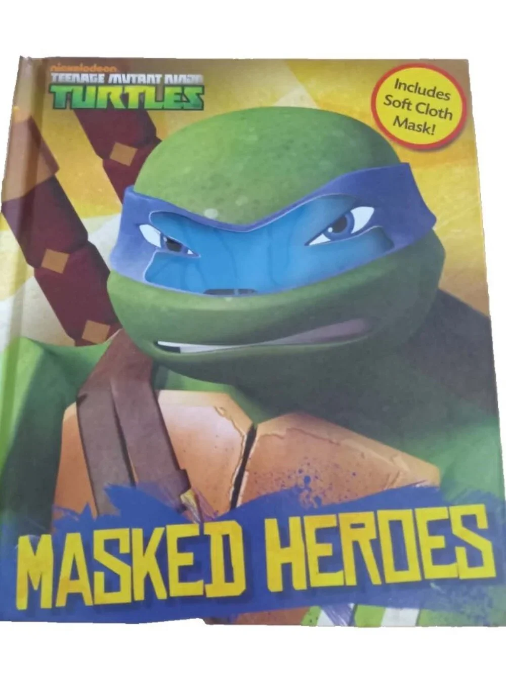 Teenage Mutant Ninga Turtles, Masked Heroes, Includes Soft Mask, Brand New